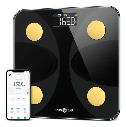 Báscula Para Peso Corporal Y Porcentaje De Grasa, Runstar De