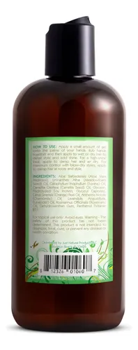 Gel Para El Cabello Just Nutritive Herbal Para Cabello Rizad