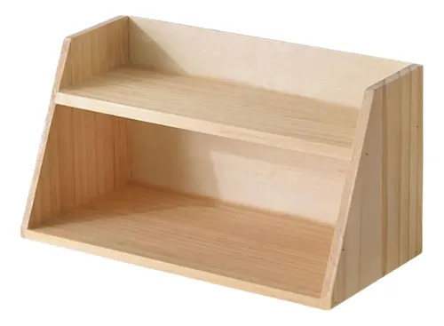 Taza Organizadora De Encimera De Madera Que Ahorra Espacio,