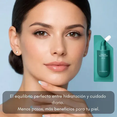 Emulsion Tonica Facial Cica Care Hidehere Hidratacion 25ml