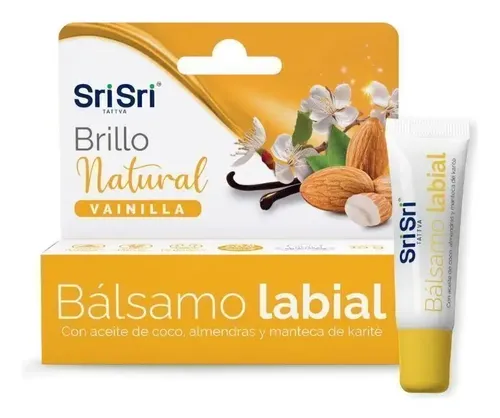 Balsamo Labial – Sri Sri – Sabor Vainilla – S/tacc