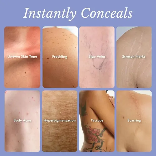 Body Coverage Perfector Maquillaje Impermeable Para Pierna .