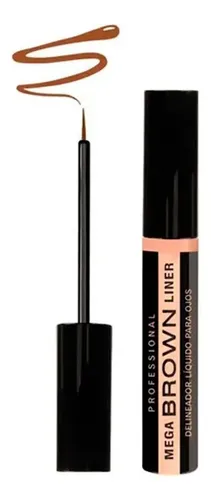 Idi Make Up Delineador De Ojos Liquido Mega Brown Marron