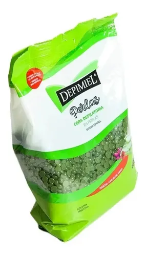 Depimiel Cera Depilatoria Perlas Vegetal Con Aloe Vera 800g