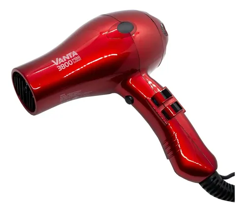 Secador De Pelo Vanta Profesional 3800 Mini Compact Rojo