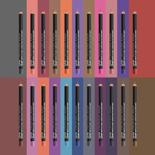 Lápiz Delineador Mate Nyx Suede Para Labios Downtown Brown