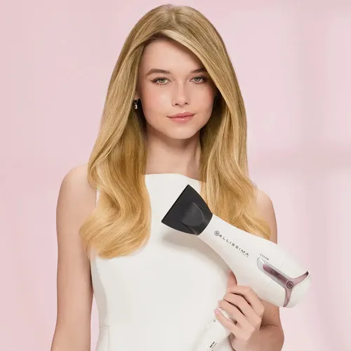 Secador De Pelo Con Accesorios K9 2600 Blanco Bellissima