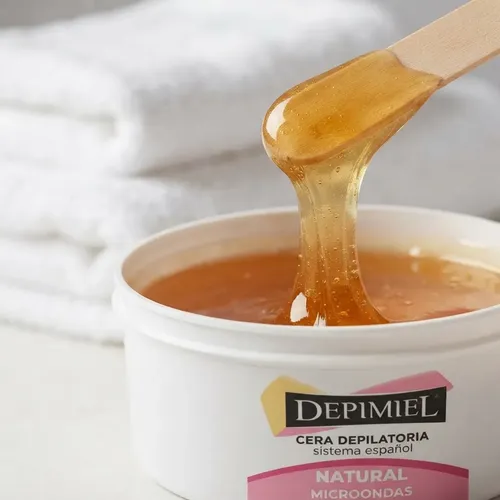 Cera Para Depilar Microondas Depimiel 200 Gr Miel Natural