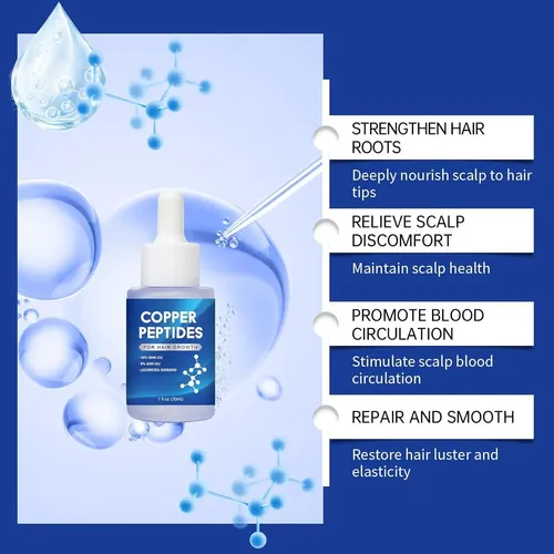 Serum Péptidos Cobre Ghk-cu Para Crecimiento Capilar