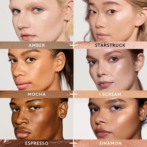 Fenty Beauty Mini Match Stix Duo, Set Contorno Y Resaltador Tono Del Maquillaje Medium