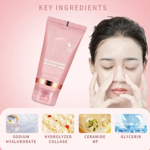 Colágeno Mascarilla Nocturna Facial Nouelv Antiage Peel Off