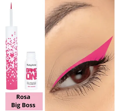 Delineador Líquido Ruby Rose Verde Mate de Larga Duración