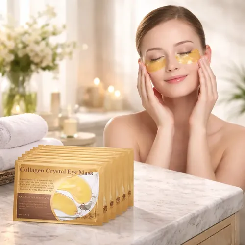 Máscara Colágeno Ojeras Crystal Parche Mascarilla X20 Unidad
