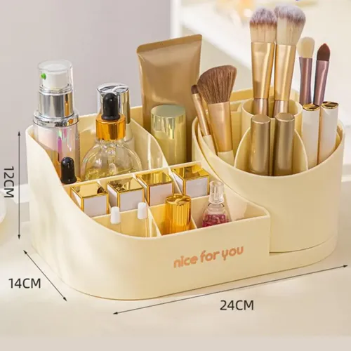 Porta Brochas Organizador Pinceles Limas Maquillaje Multiuso