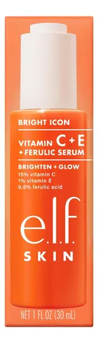 Serum Facial E.l.f. Bright Icon Vitamina C Y E 30ml