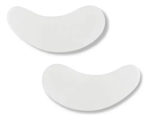 Parches De Gel Para Pestañas Extensiones Blanco X 5 Pares