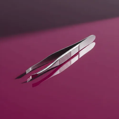 Pinza De Depilar Trim 53100 Punta Cuadrada Acero