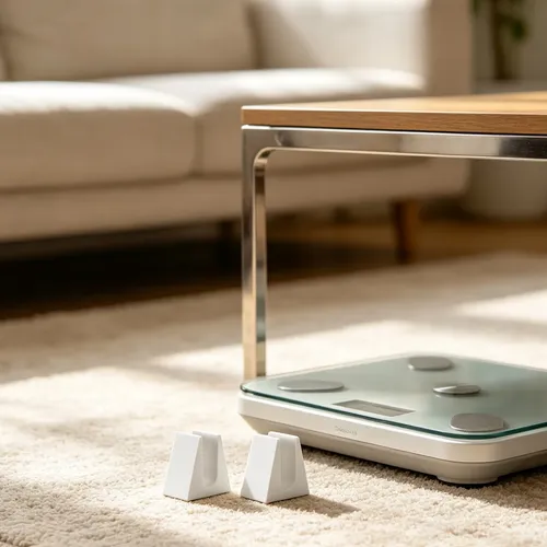 Pedestal De Báscula De Baño De 2 Piezas: Báscula Digital De
