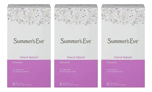Ducha Femenina Island Splash Summer’s Eve 9 Fl Oz (pack De