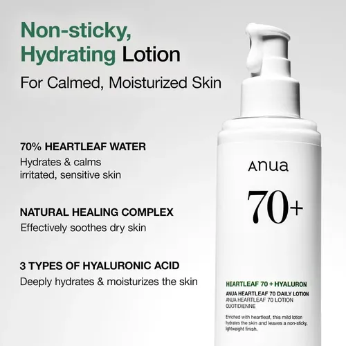 Loción Facial Anua Heartleaf 200ml Hidratante para Piel Sensible