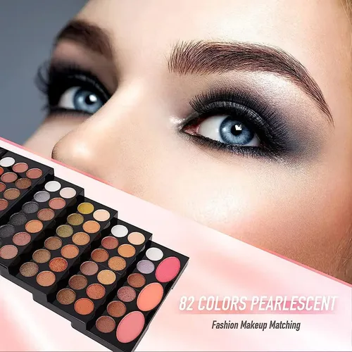 +paleta Maquillaje 142 Sombras Ojos Completa100