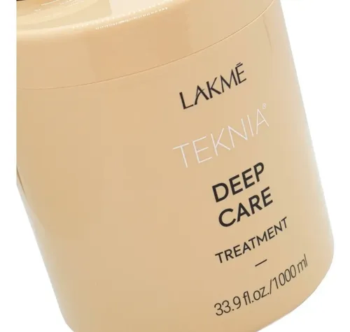 Máscara Reparadora Capilar Lakme Teknia Deep Care 1L