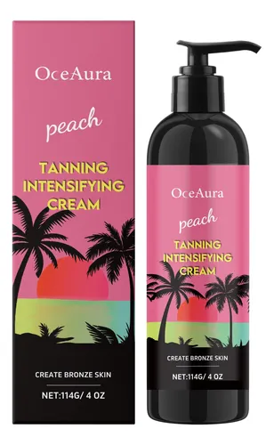 Crema Corporal Autobronceadora De Melocotón Y Aloe