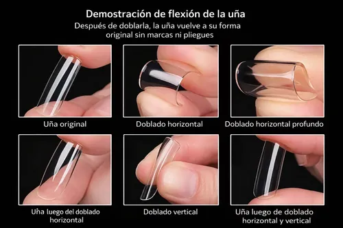Tips Soft Gel Y Press On X500 Unidades