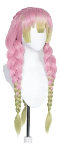 Personajes De Anime Kanroji Mitsuri,peluca De Rol Wig Jf