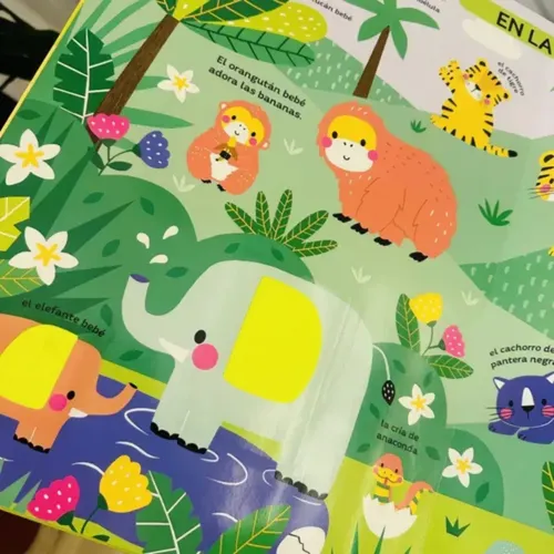 Mi Libro Gigante Para Aprender De Los Animales Bebe Auzou