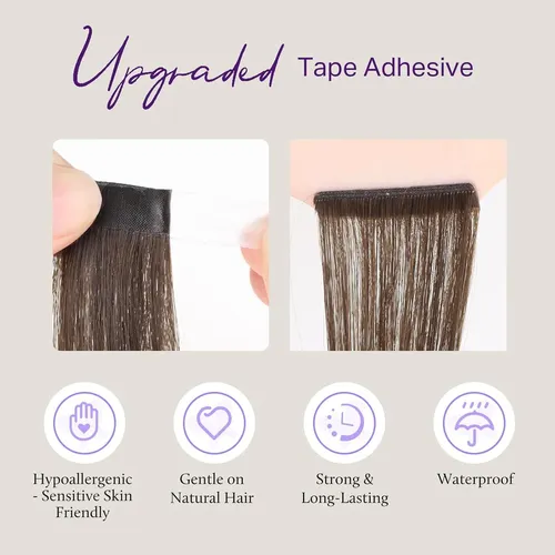 Extensiones Con Cinta Doores 16” 50 G 20 Uds Balayage