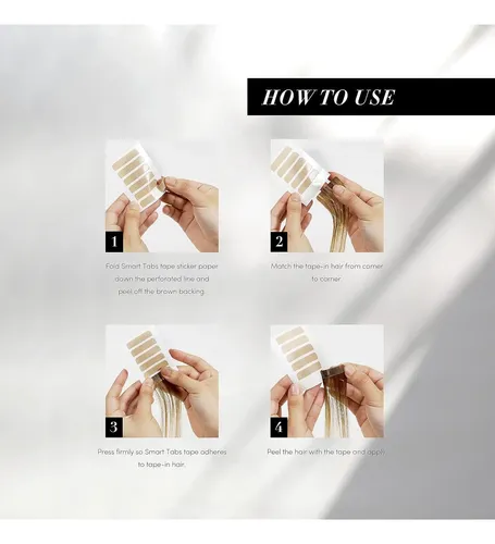 Extensiones Con Cinta Smart Tabs The Hair Shop 60 Tabs