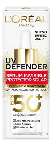 L’oréal Paris Uv Defender Sérum Invisible Fps 50+