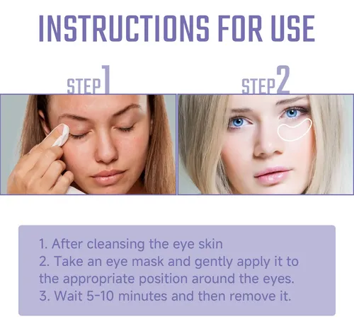 Parches De Colágeno Para Ojos Ouhoe Para Ojeras Y Líneas Fin Normal