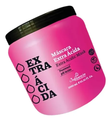 Influencia Mascara Keratina + Mascara Extra Acida 1kg