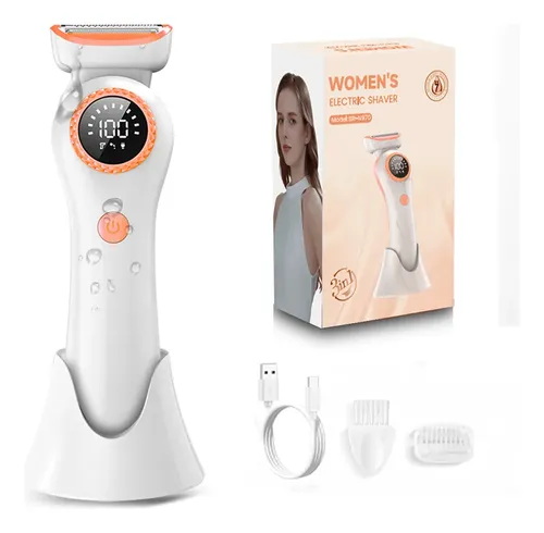Afeitadora Eléctrica 3 En 1 For Mujer, Ipx6, Resistente Al