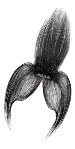 Bangs Clip Extensión De Cabello Sintética Para Estilo A