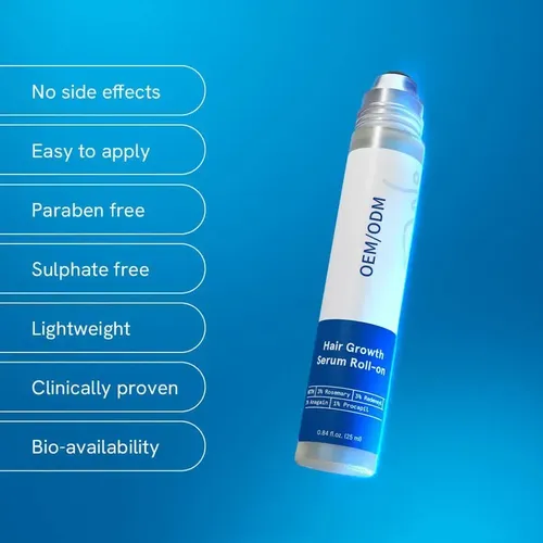 6 Piezas Anticaída Bodywise Roll-on Follics Growth