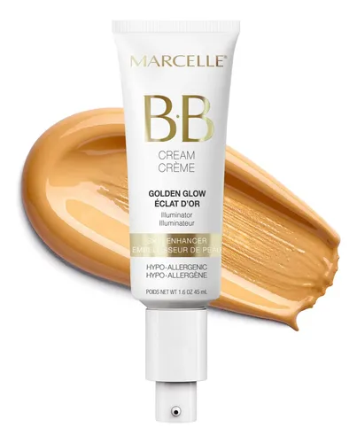 Crema Bb Marcelle Golden Glow, 45 Ml, Tono Universal