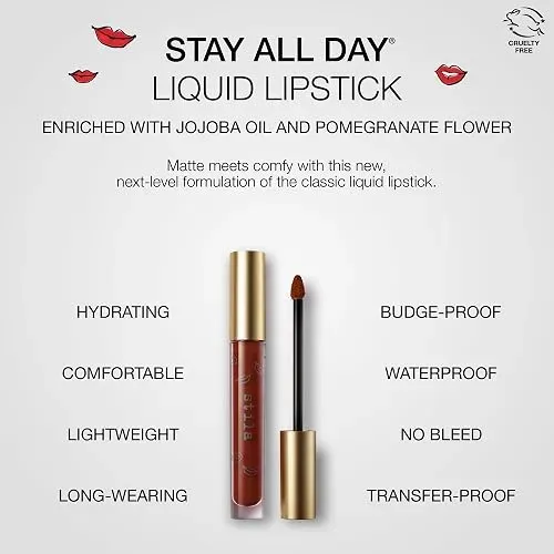 Labial Liquido Mate Stila Stay All Day S791510001 Larga