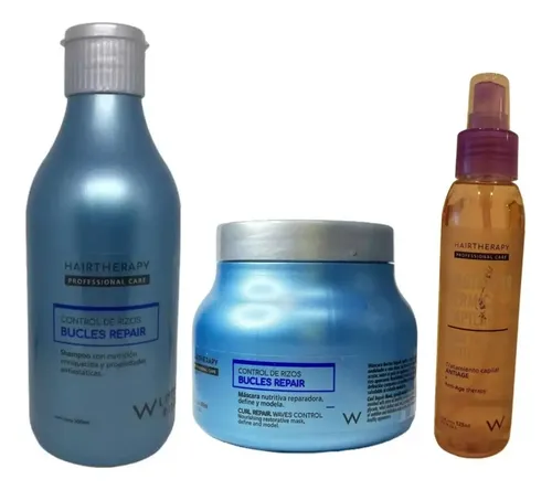 Wpro Kit Tratamiento Capilar Nutrición Y Protector Térmico