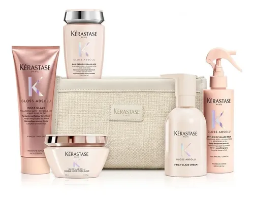 Kit Kerastase Gloss Absolu Rutina Completa + Bolso Regalo