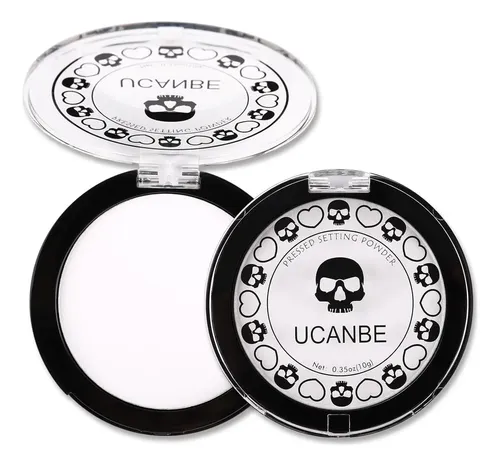 Polvo Compacto Blanco Ucanbe Translúcido Mate