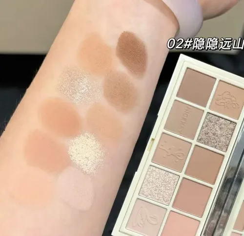 Paleta De Sombras X10 Colores Nicekey Coreano Viral Kpop