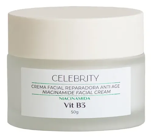 Celebrity Crema Facial Antiarrugas Niacinamida X50g Todo Tipo De Piel