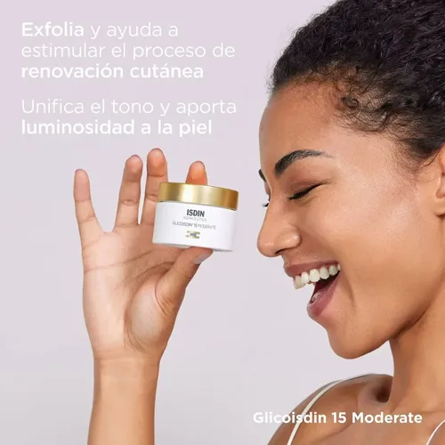 Glicoisdin Crema Facial Antiedad Ácido Glicólico Piel Seca 50ml