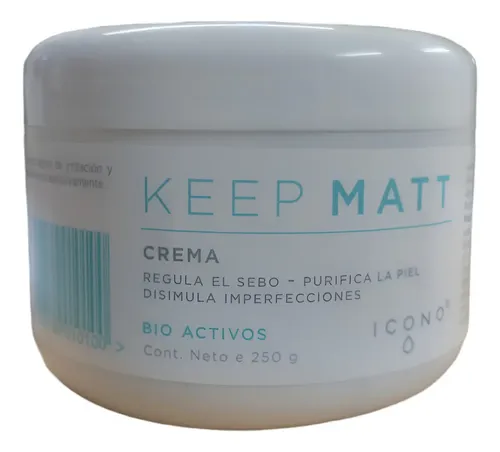 Crema Keep Matt Reguladora Sebo Puntos Negros X250 Icono