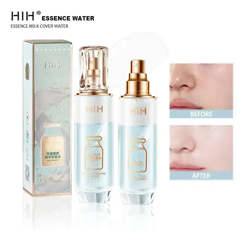Hih Milk Cover Water Esencia Facial Niacinam Vitamina C Glow Mixta Día/noche