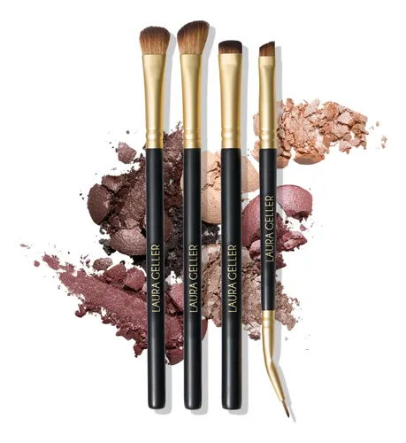 Set De 18 Sombras De Ojos Con Brocha Cosmética Laura Geller