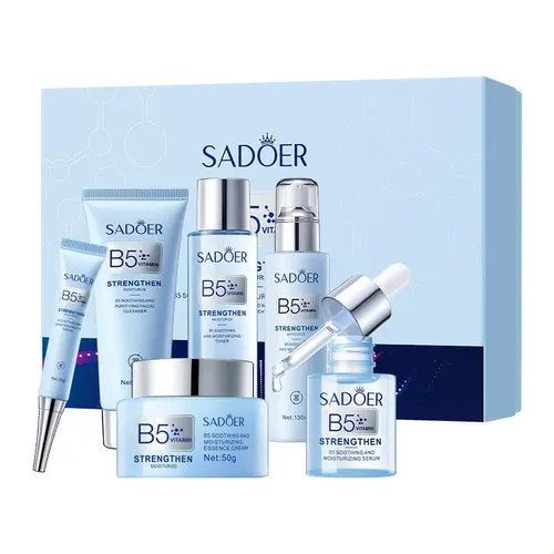 Set De Cuidado Hidratante Calmante Con Vitamina B5 Sadoer